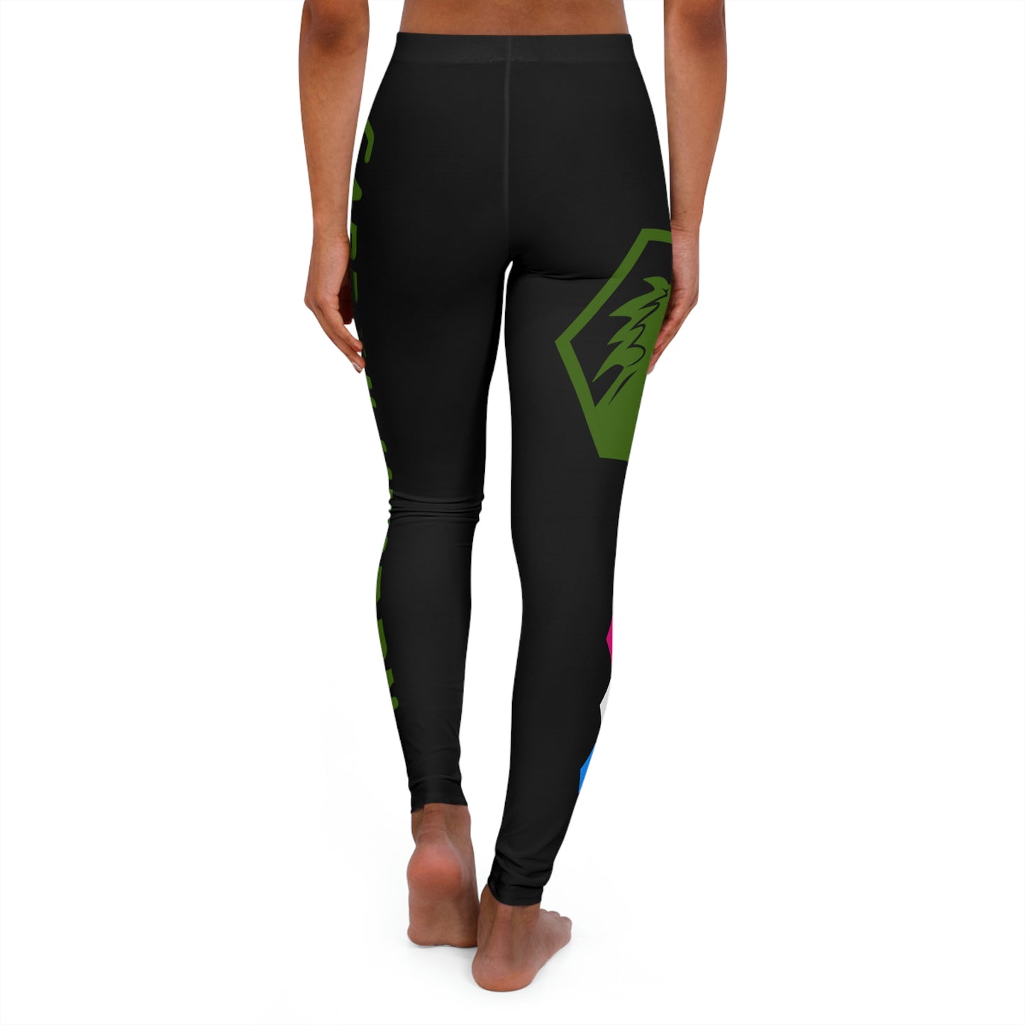Black w/OD Green Leggings