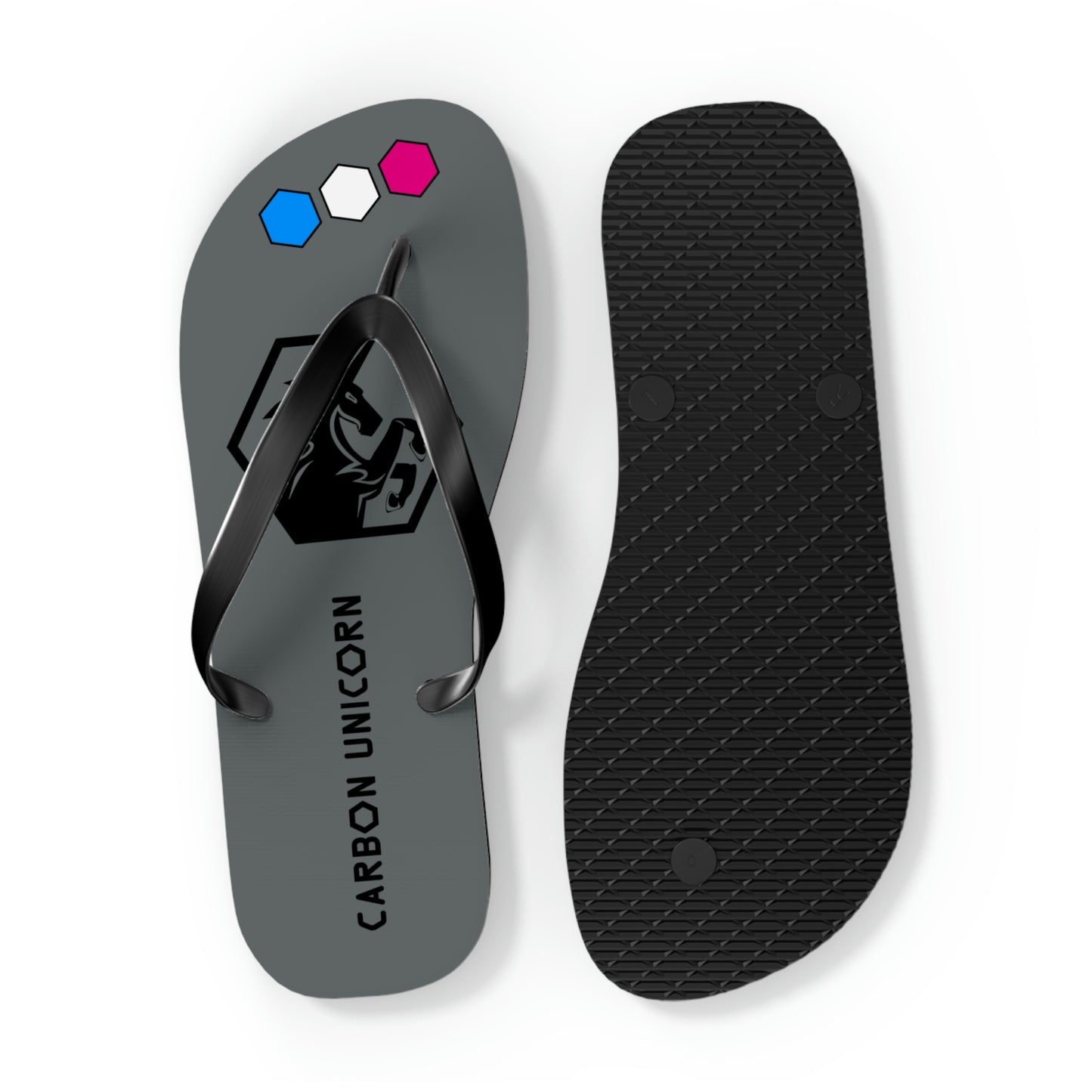 Charcoal Flip Flops