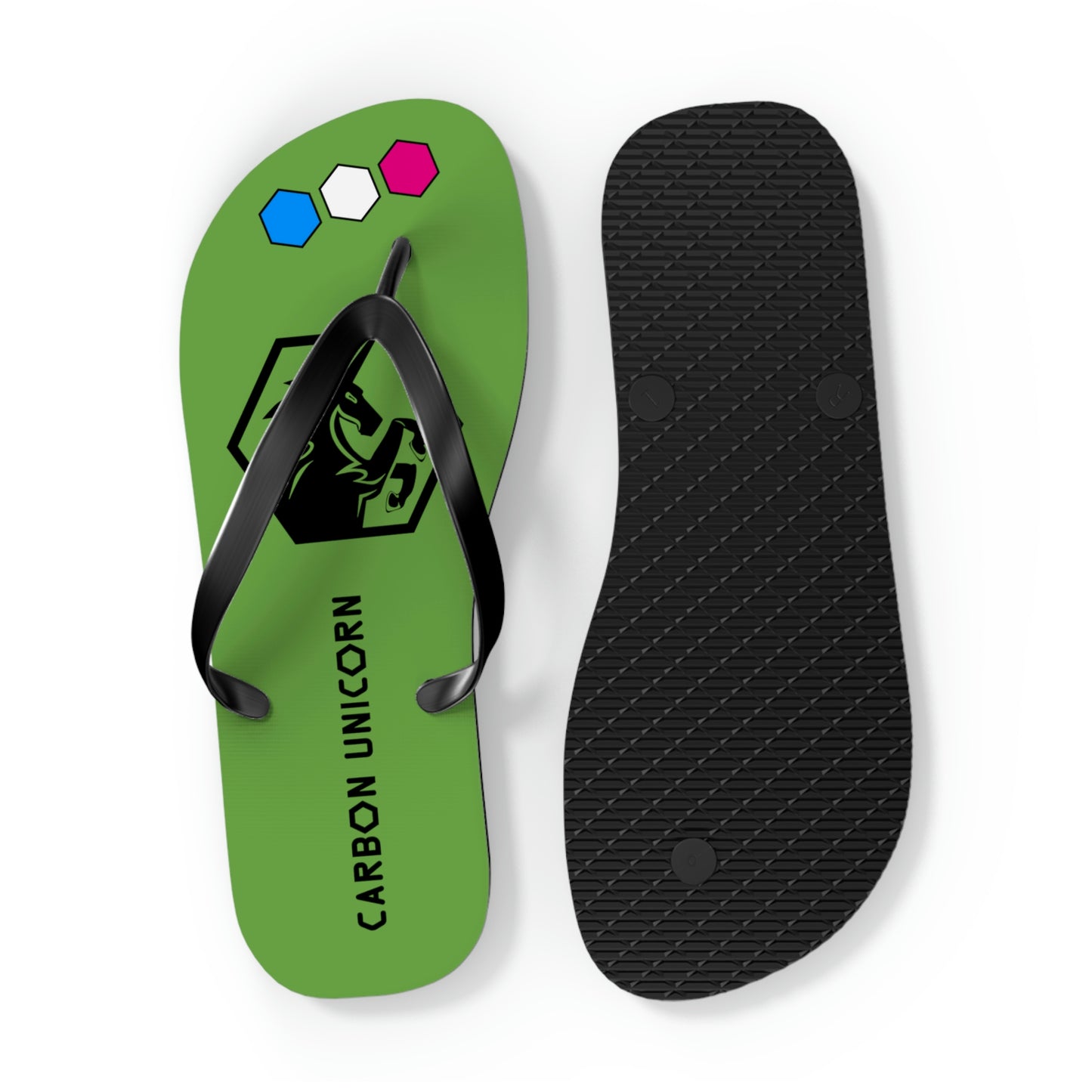 Green Flip Flops