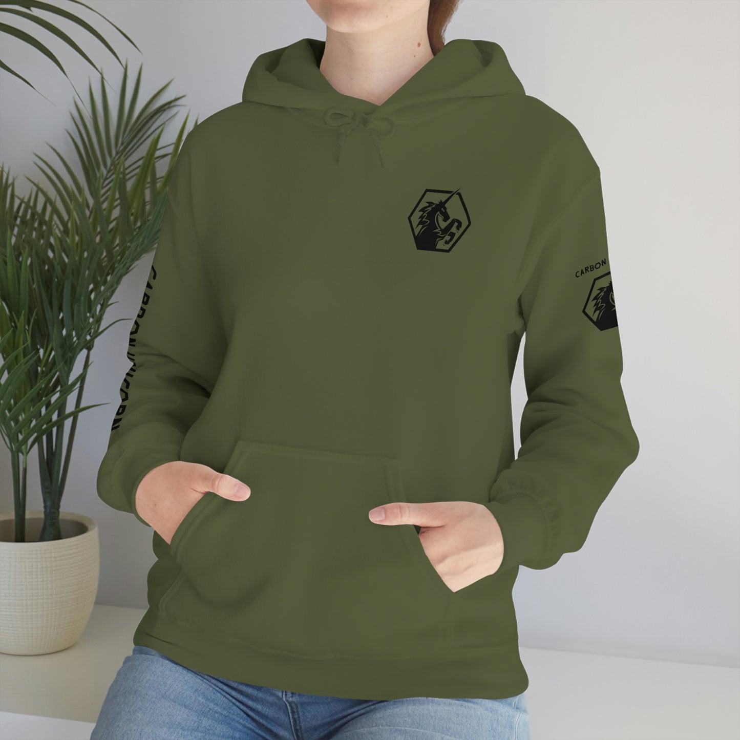 Sleeve Print Hoodies