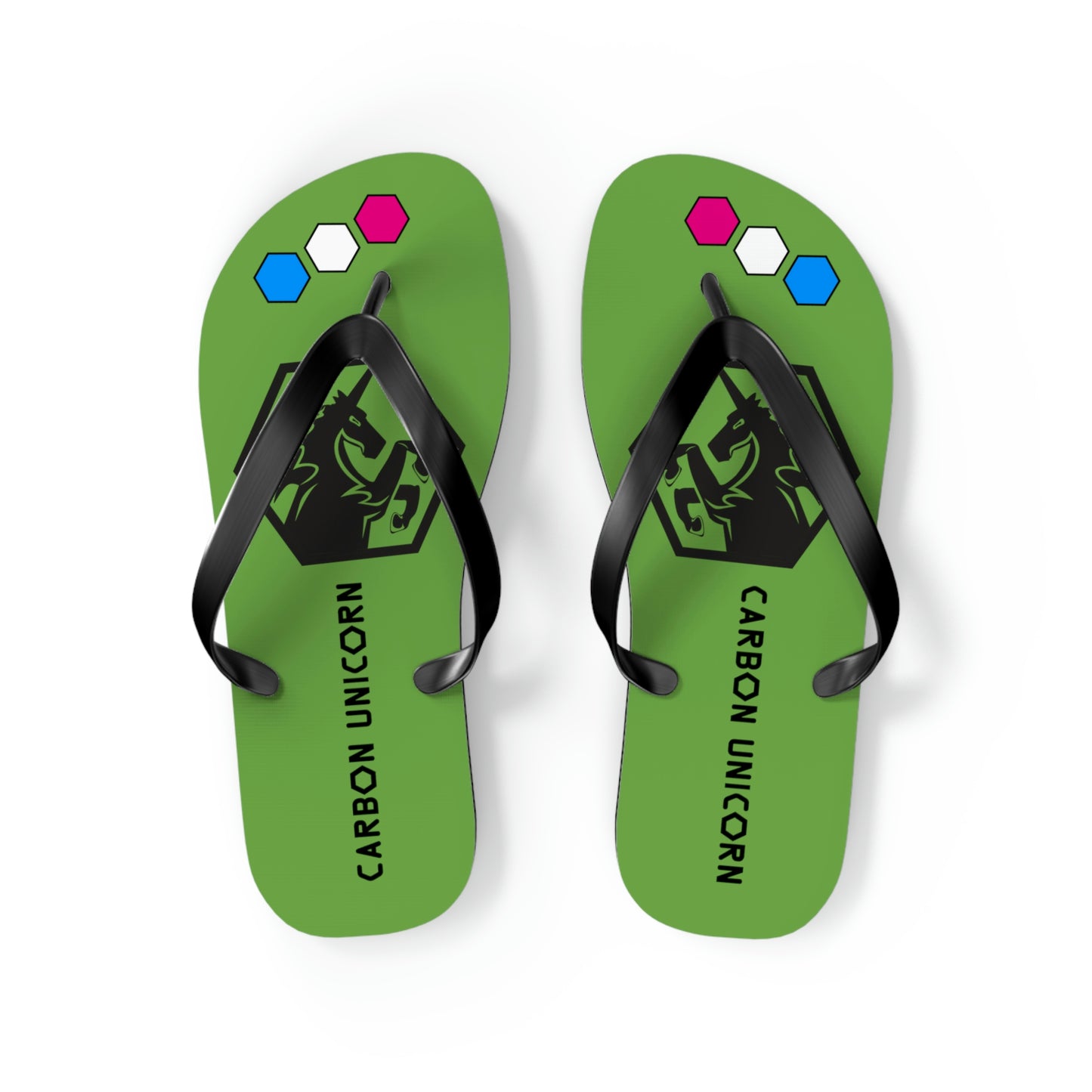 Green Flip Flops
