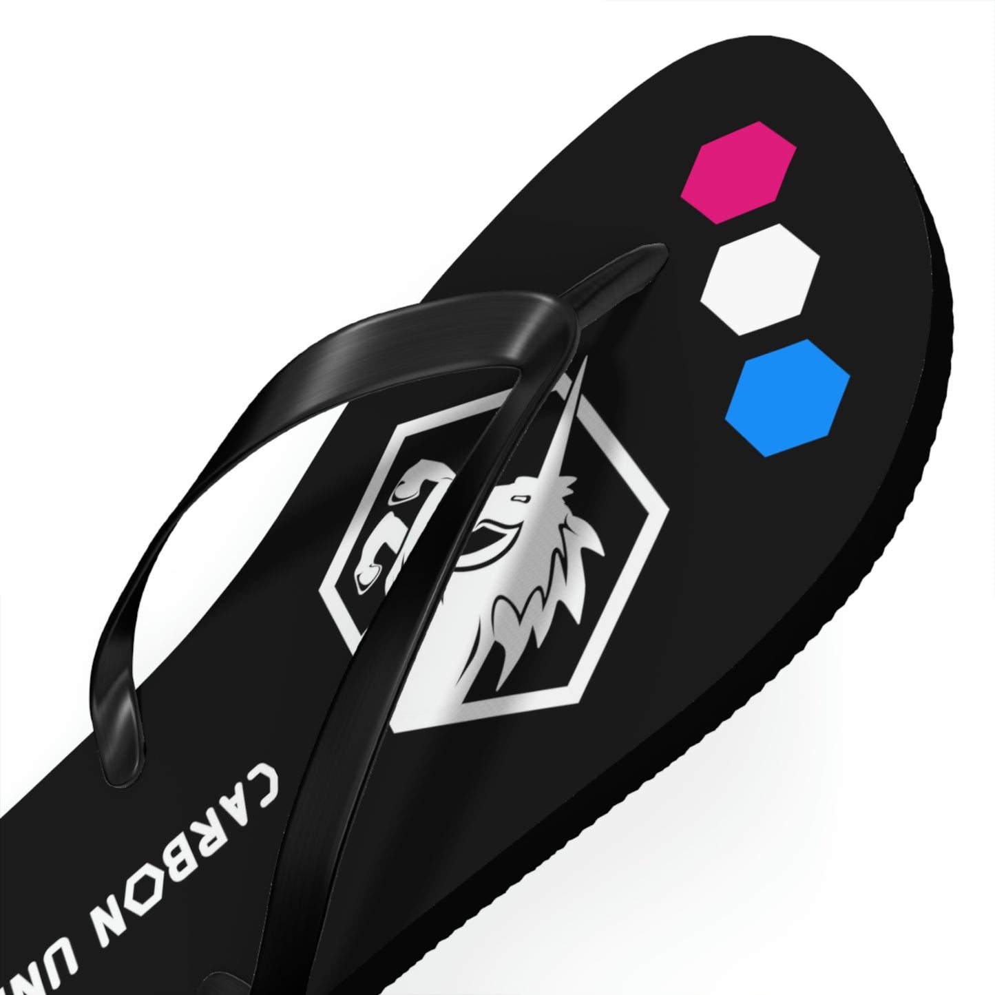 Black Flip Flops
