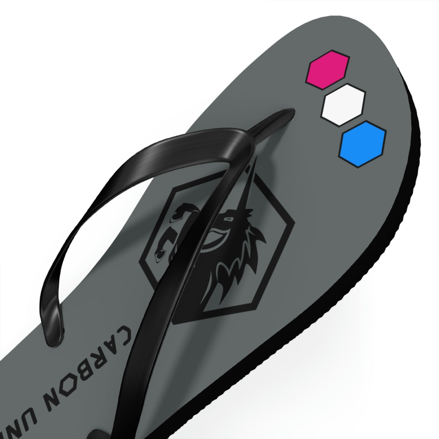 Charcoal Flip Flops