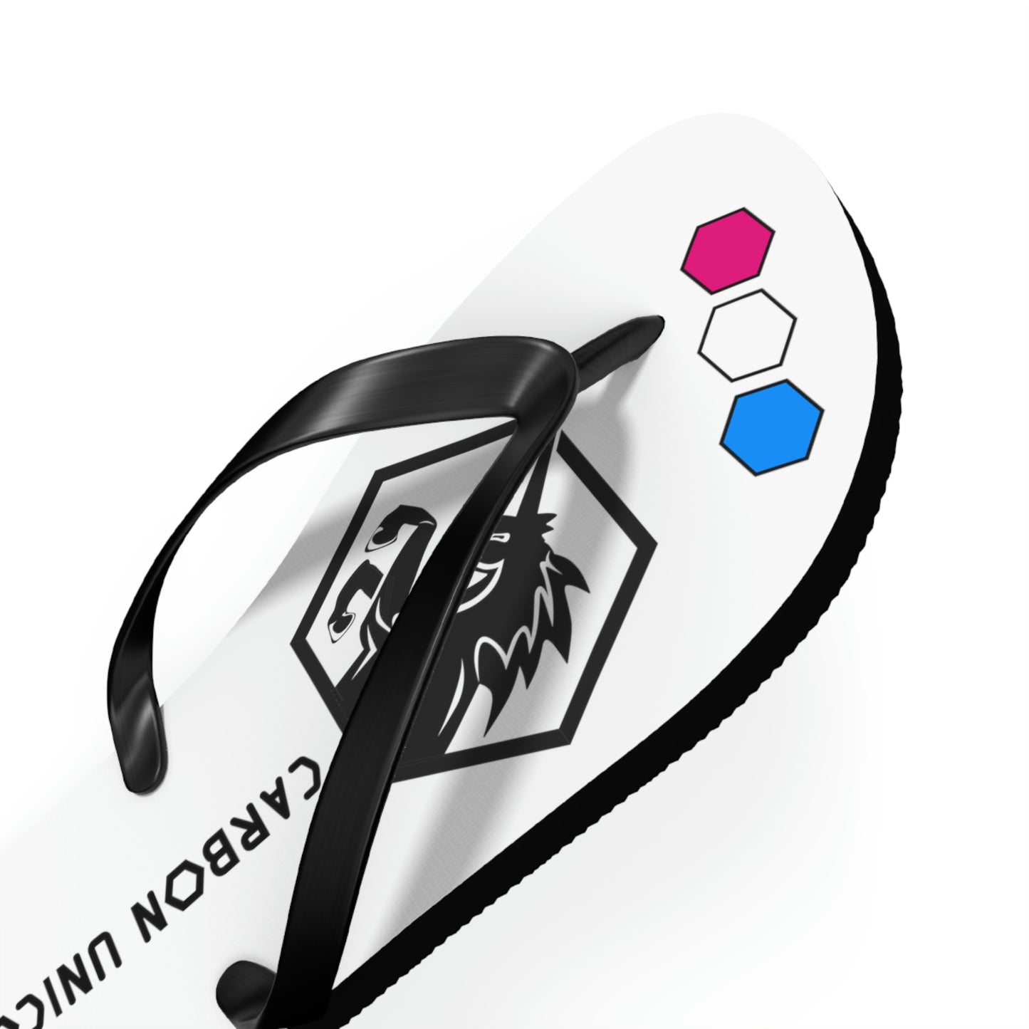 White Flip Flops