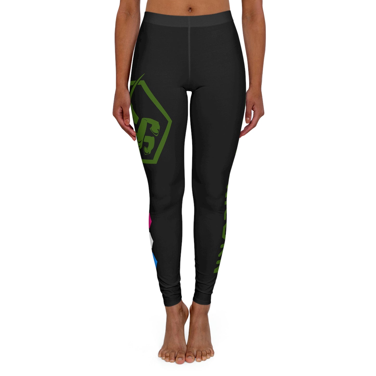 Black w/OD Green Leggings