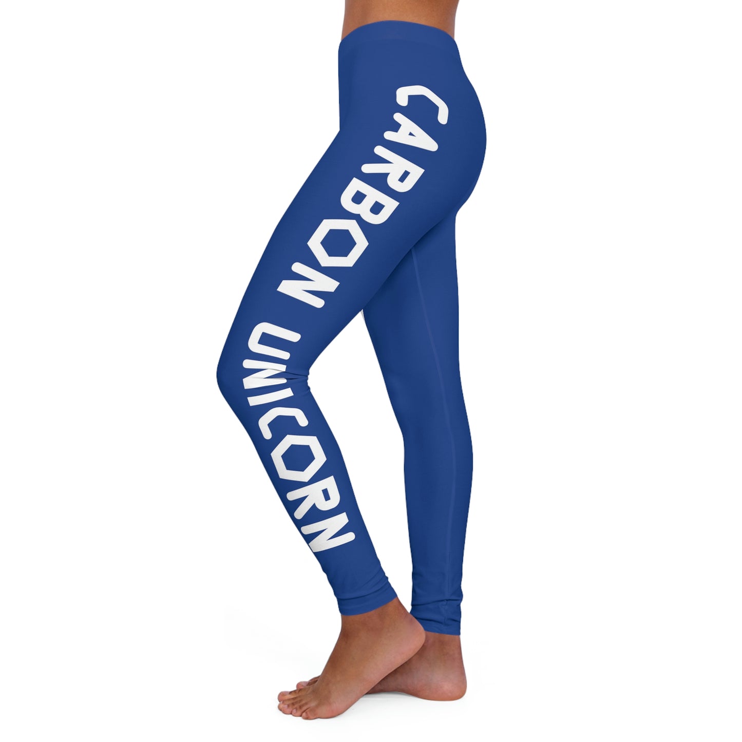 Blue w/White Leggings