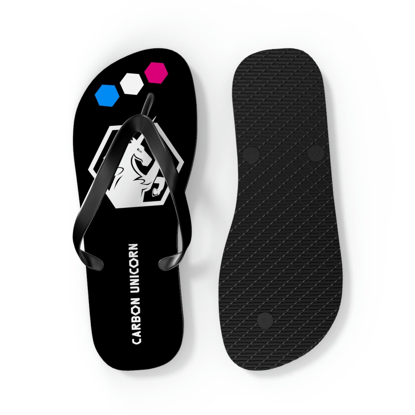 Black Flip Flops