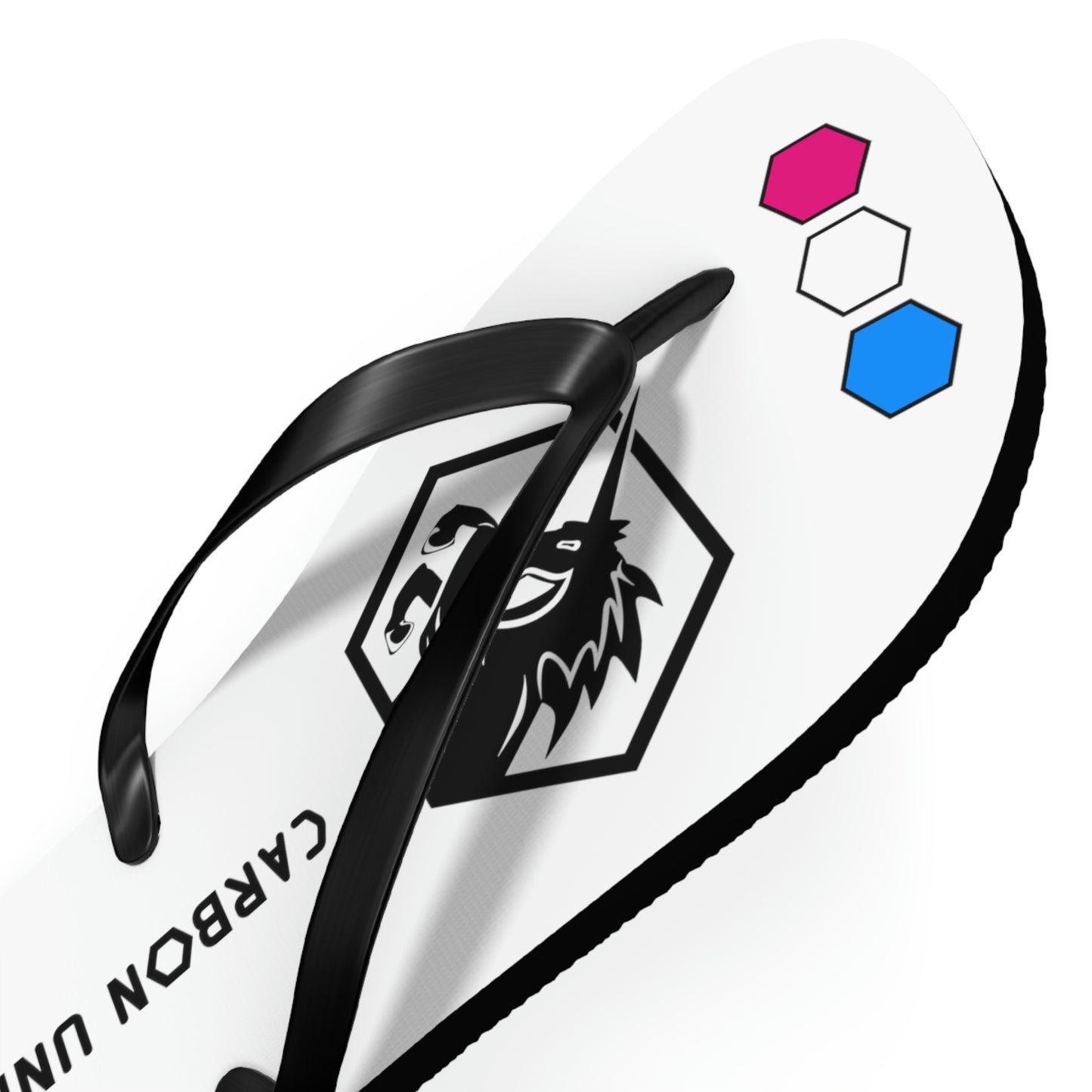 White Flip Flops