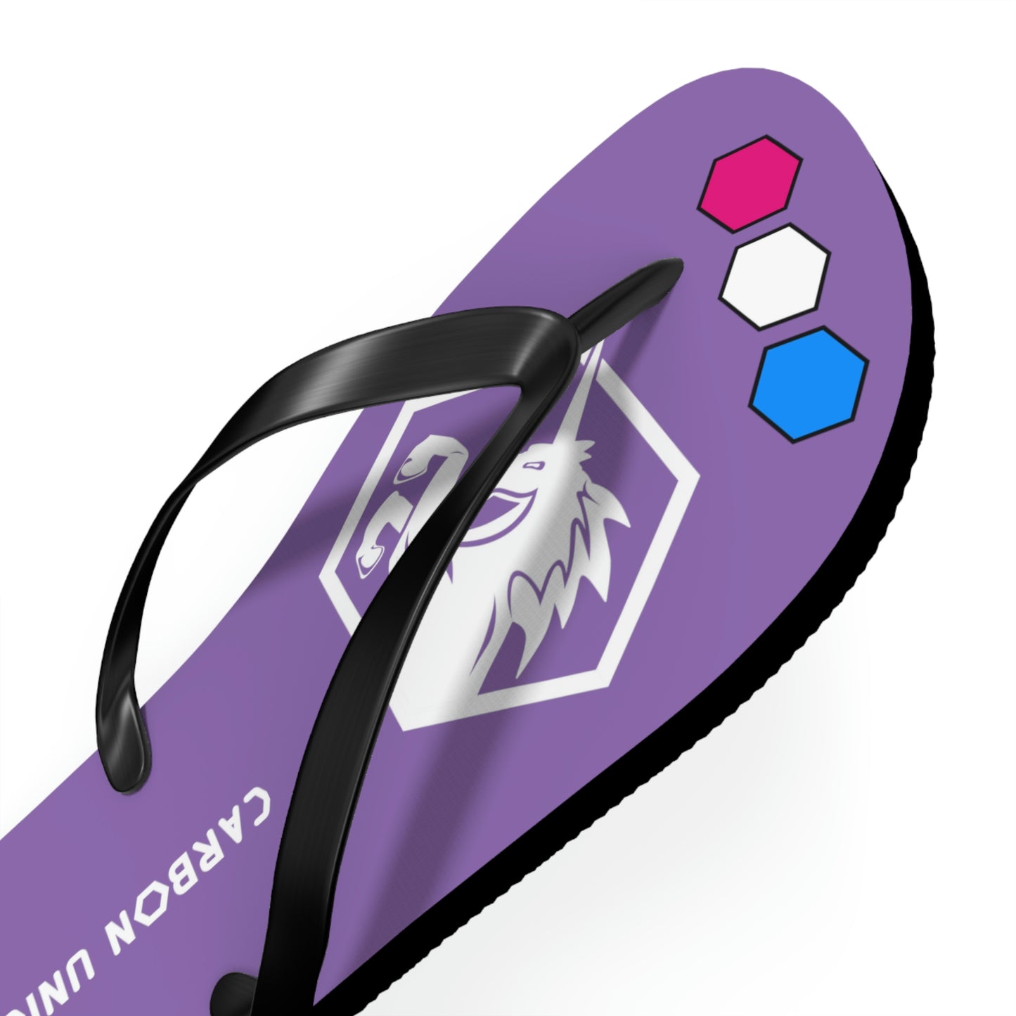 Purple Flip Flops