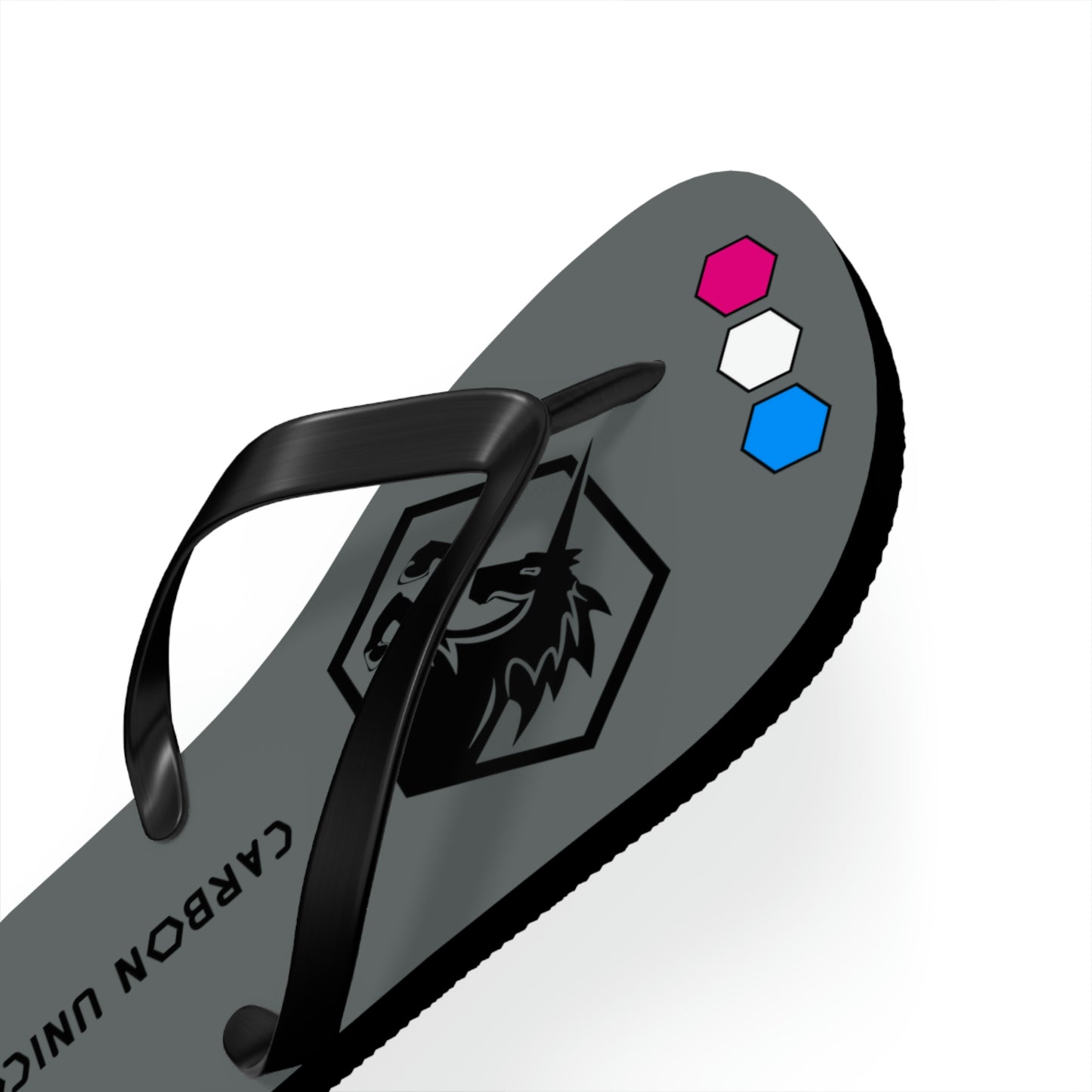 Charcoal Flip Flops