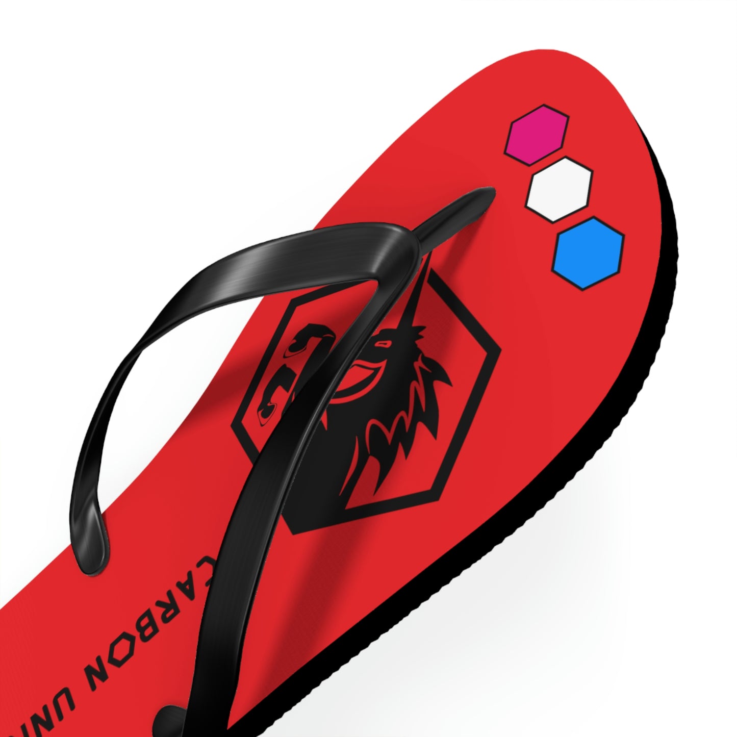 Red Flip Flops