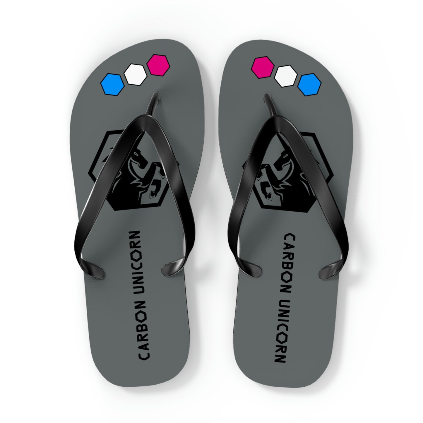 Charcoal Flip Flops