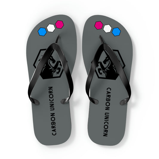 Charcoal Flip Flops