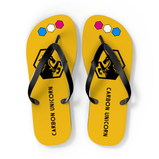 Yellow Flip Flops