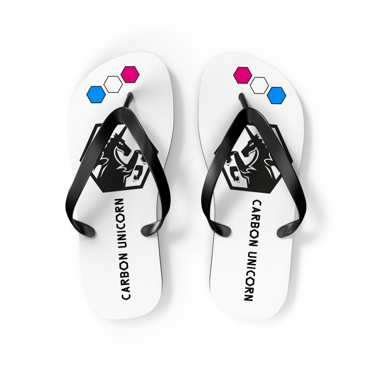 White Flip Flops