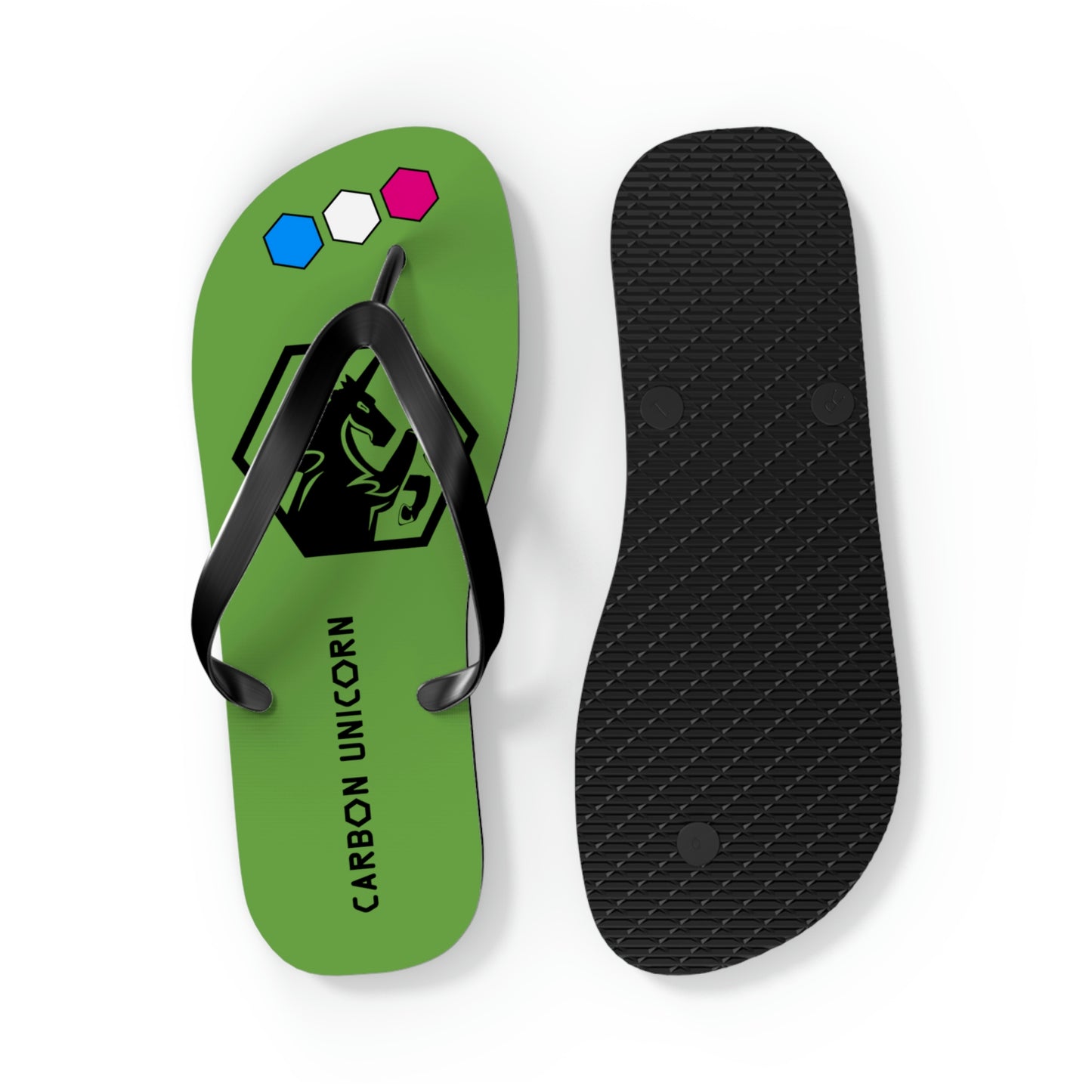 Green Flip Flops