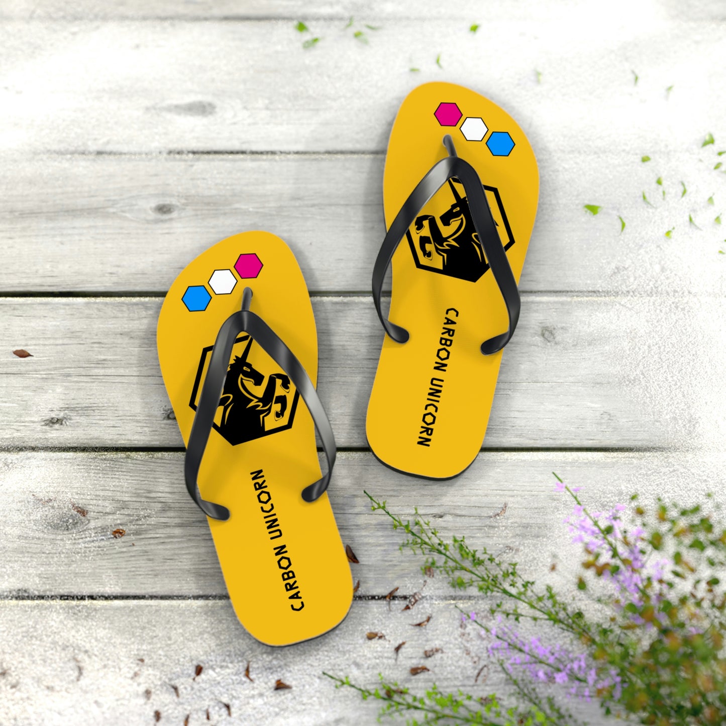 Yellow Flip Flops