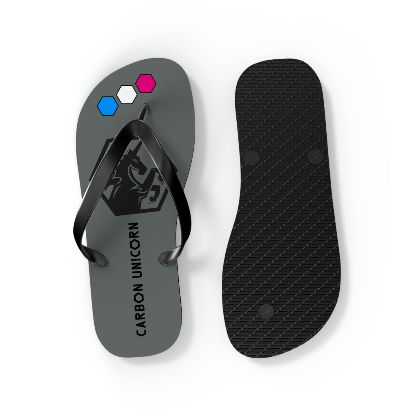 Charcoal Flip Flops