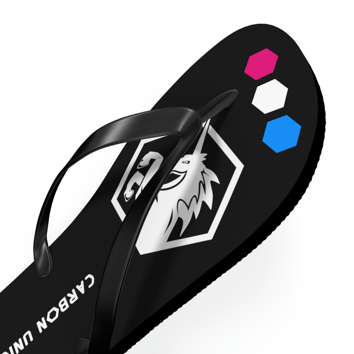 Black Flip Flops
