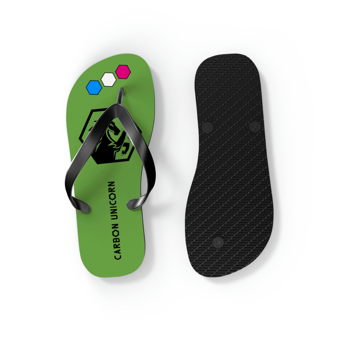 Green Flip Flops