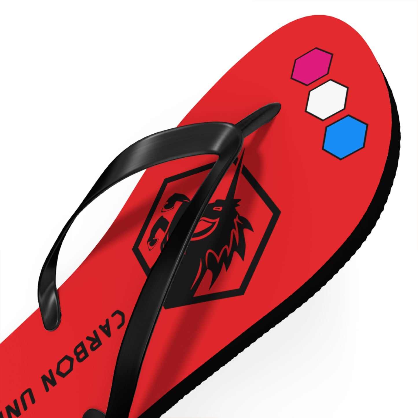 Red Flip Flops