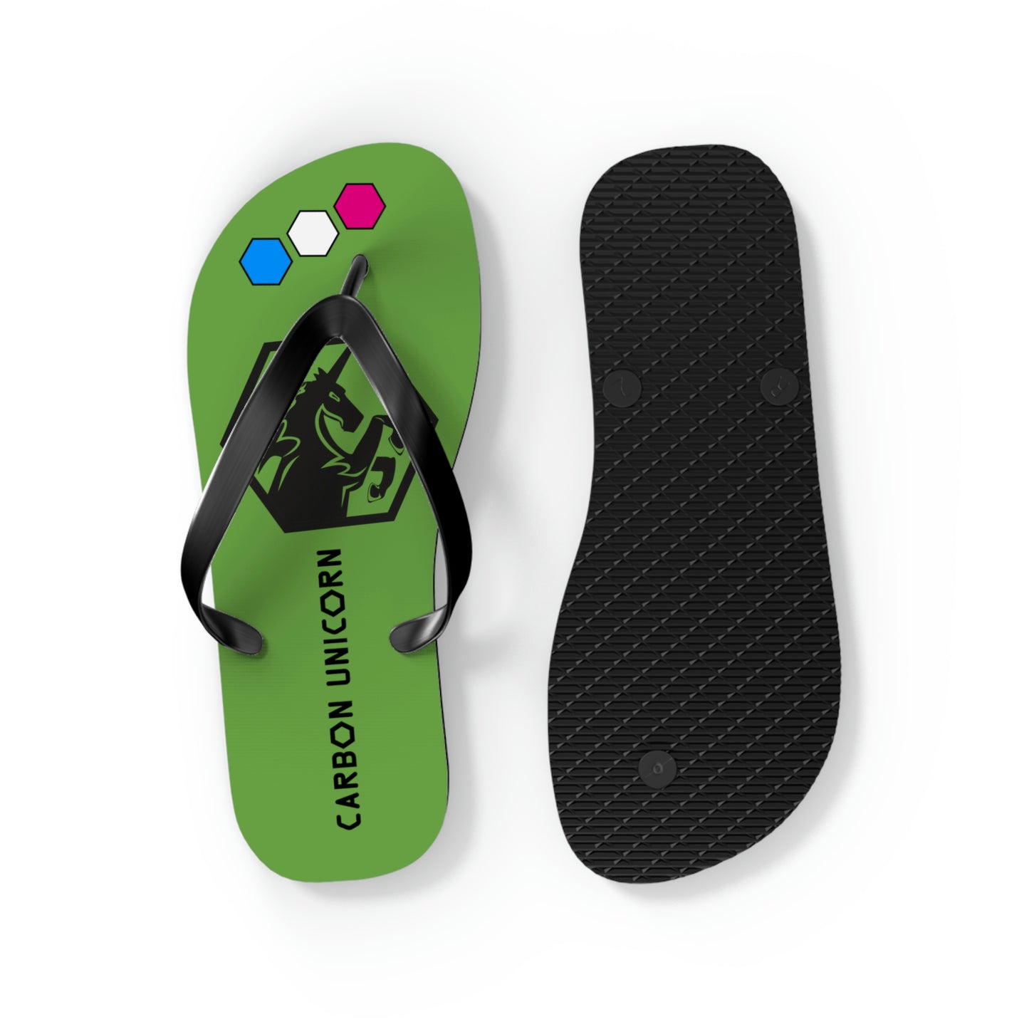 Green Flip Flops