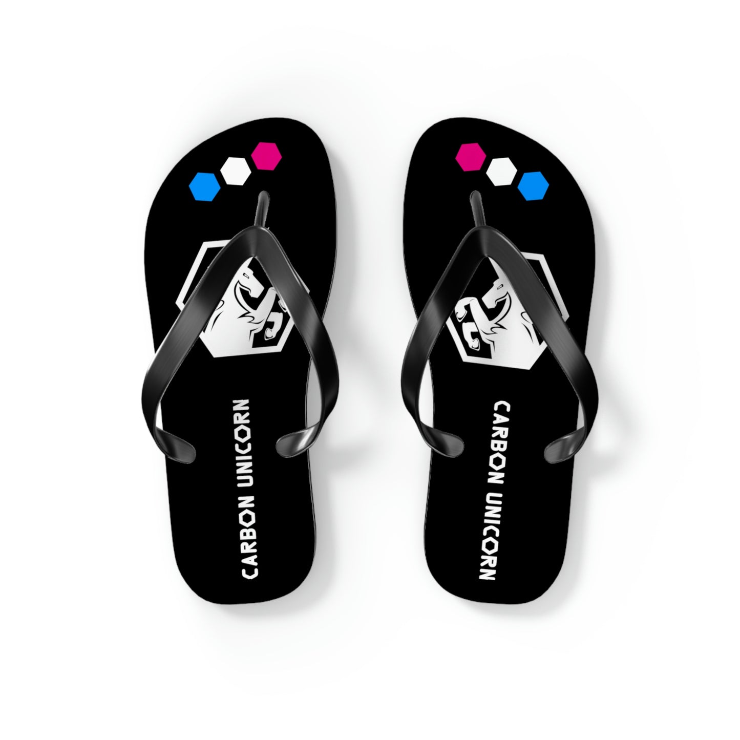 Black Flip Flops