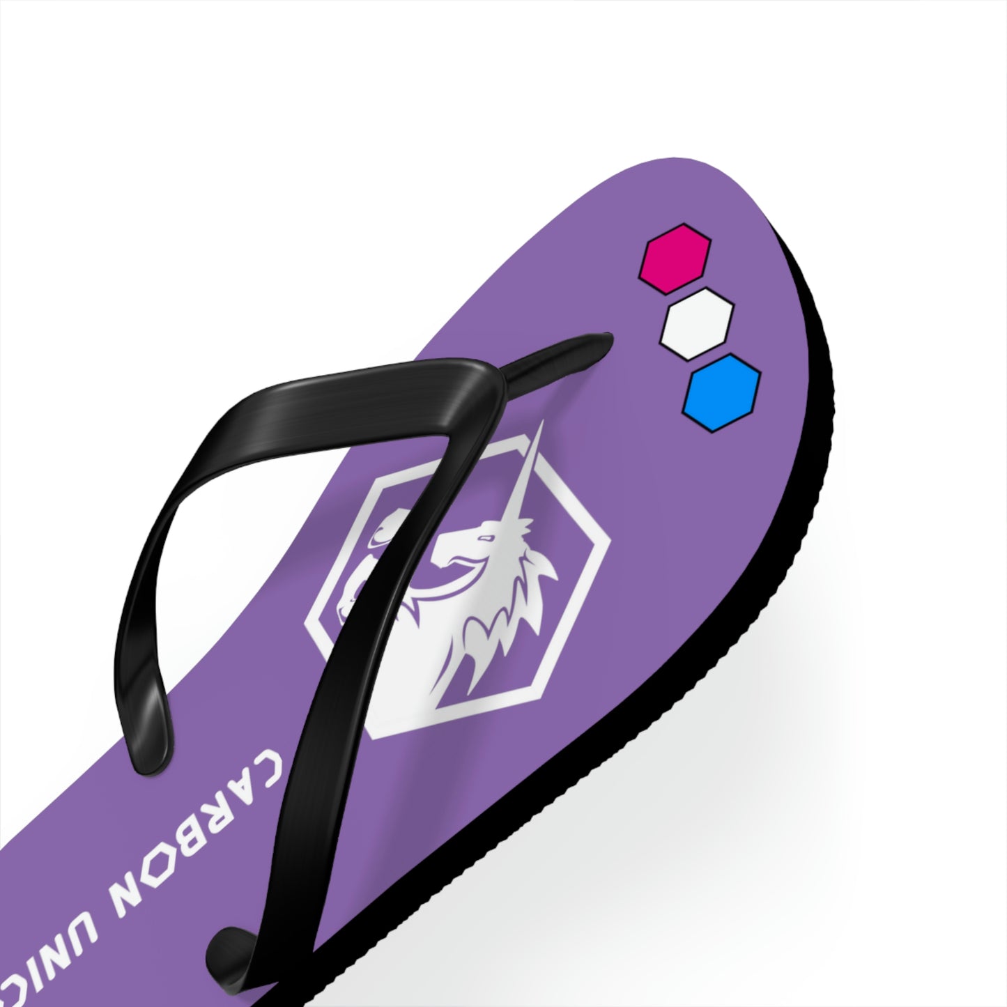 Purple Flip Flops