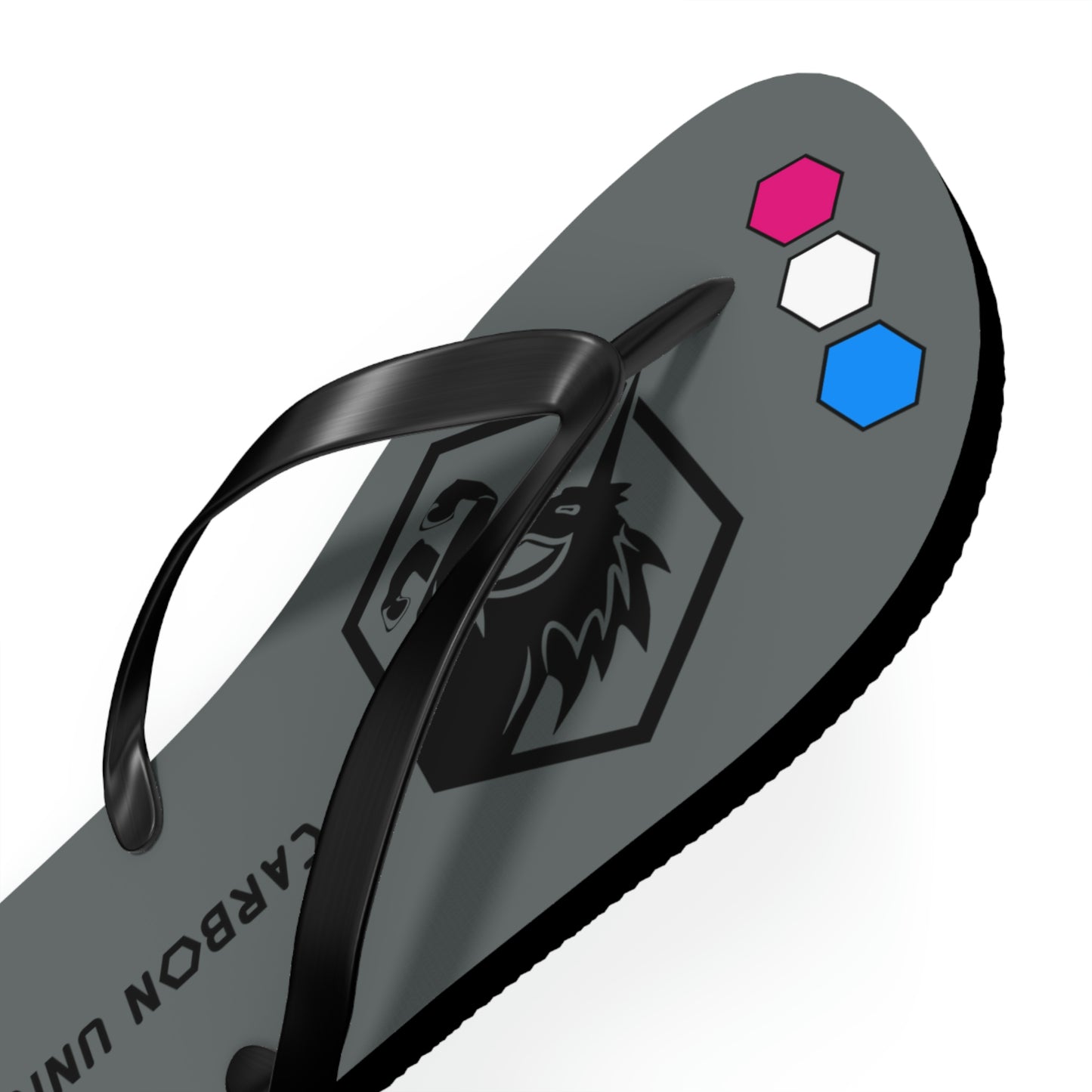 Charcoal Flip Flops