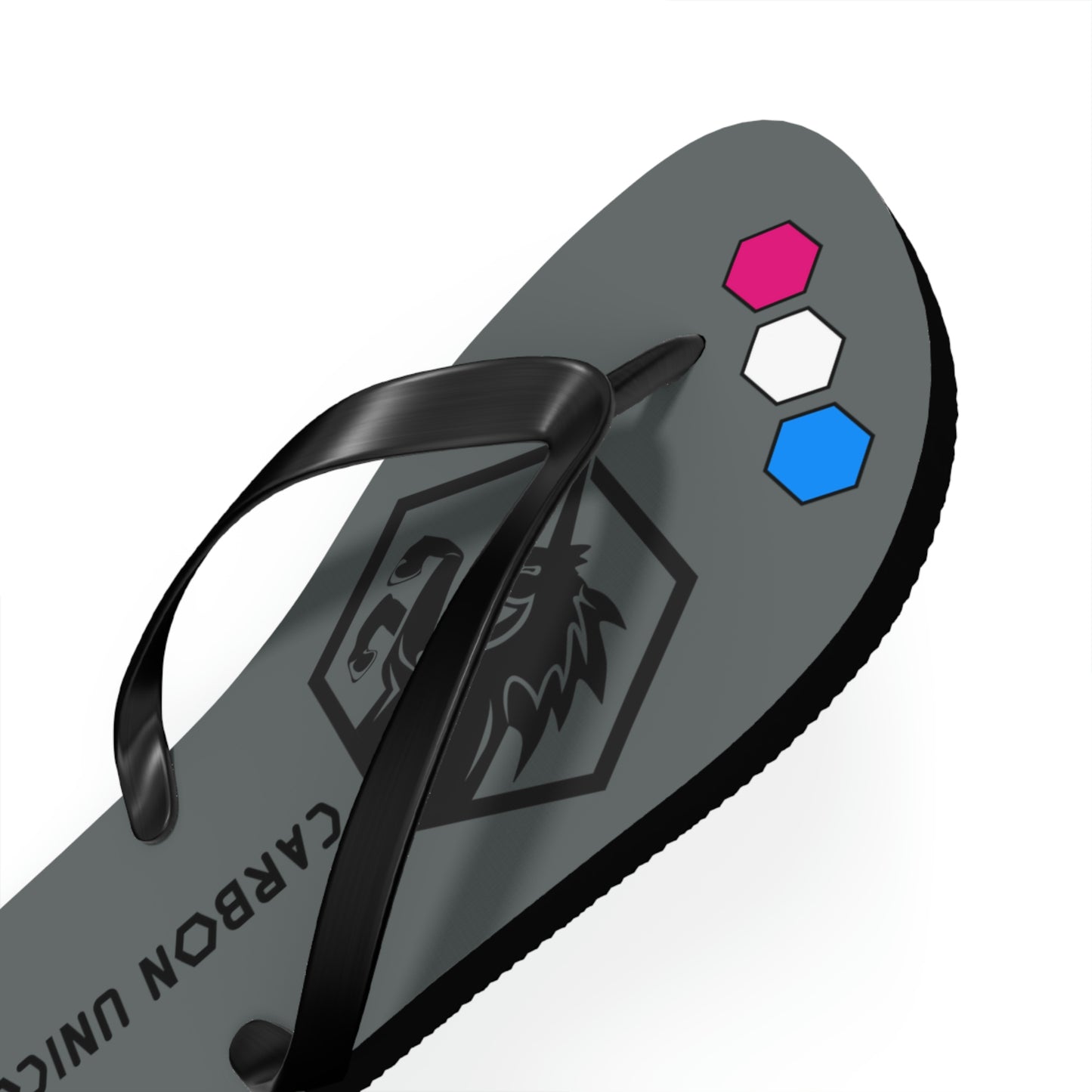 Charcoal Flip Flops