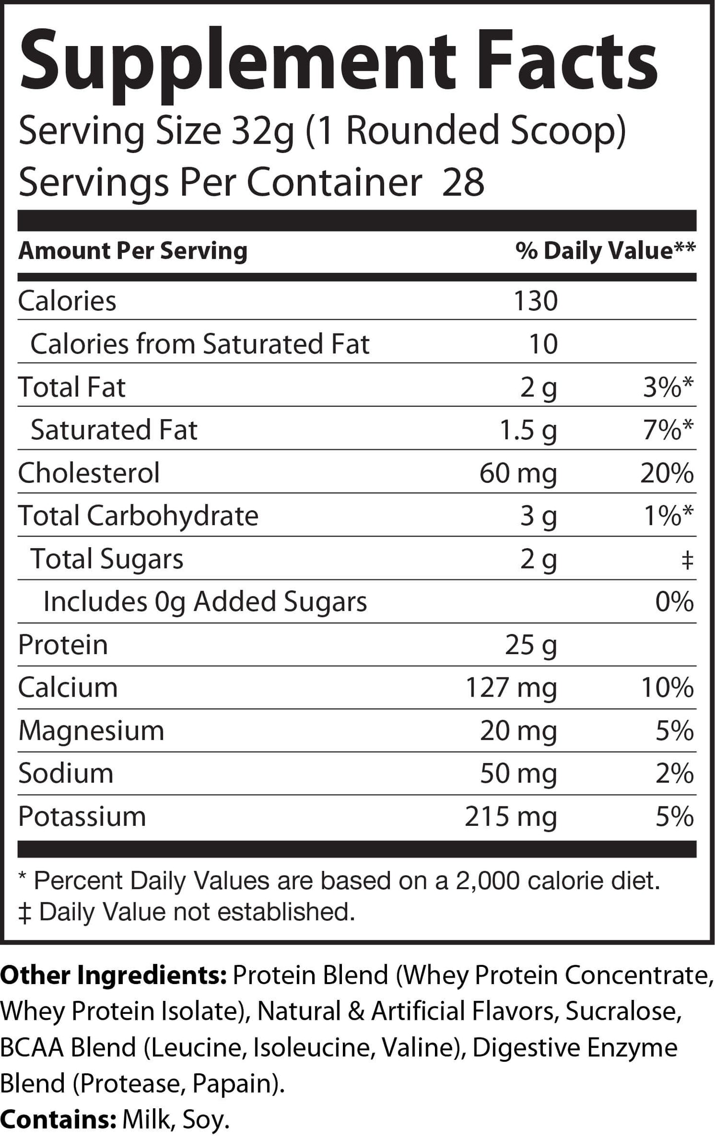 Whey of Gainz: Vanilla Milkshake