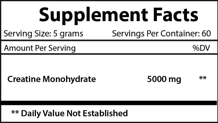 Creatine Monohydrate