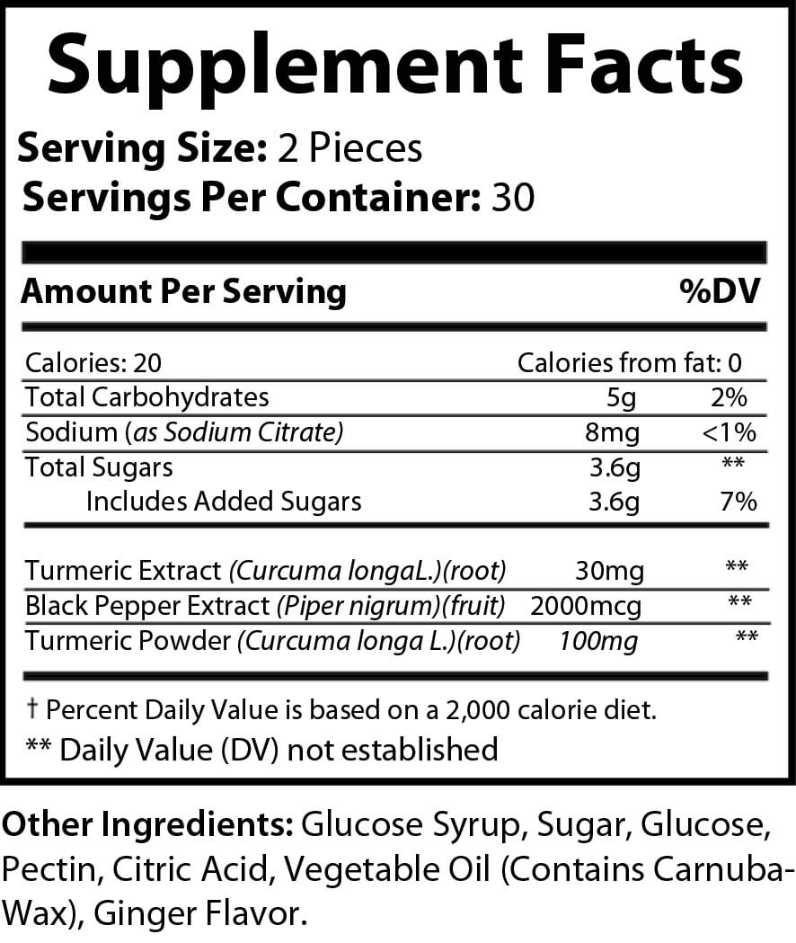 Tumeric Gummies