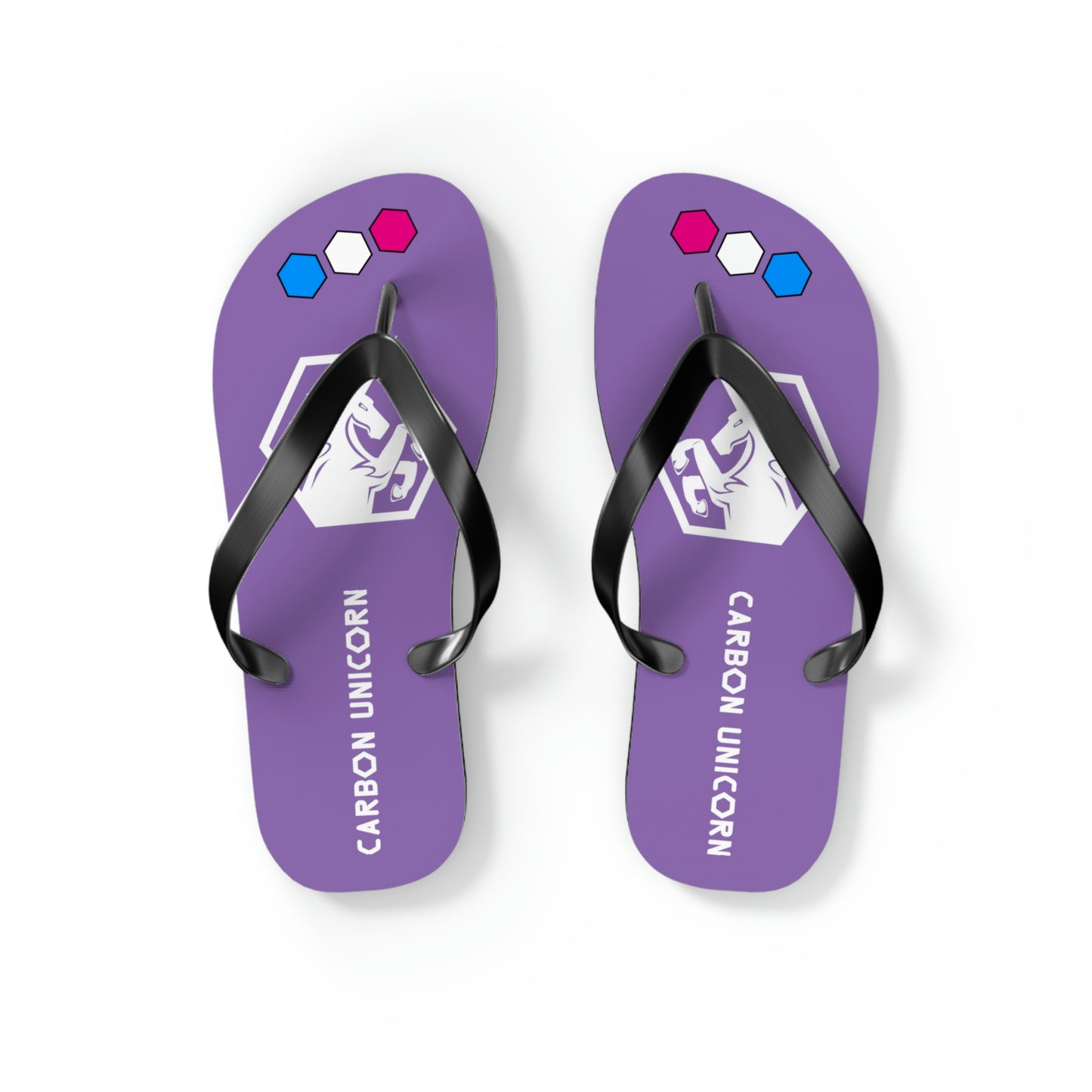 Purple Flip Flops