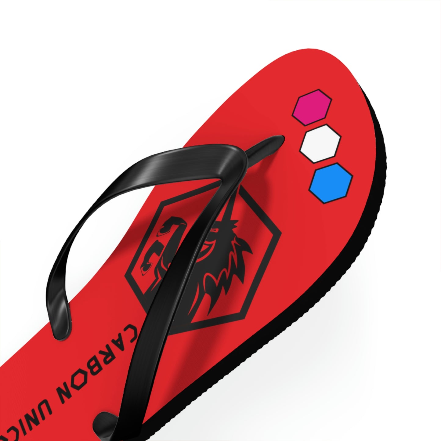 Red Flip Flops