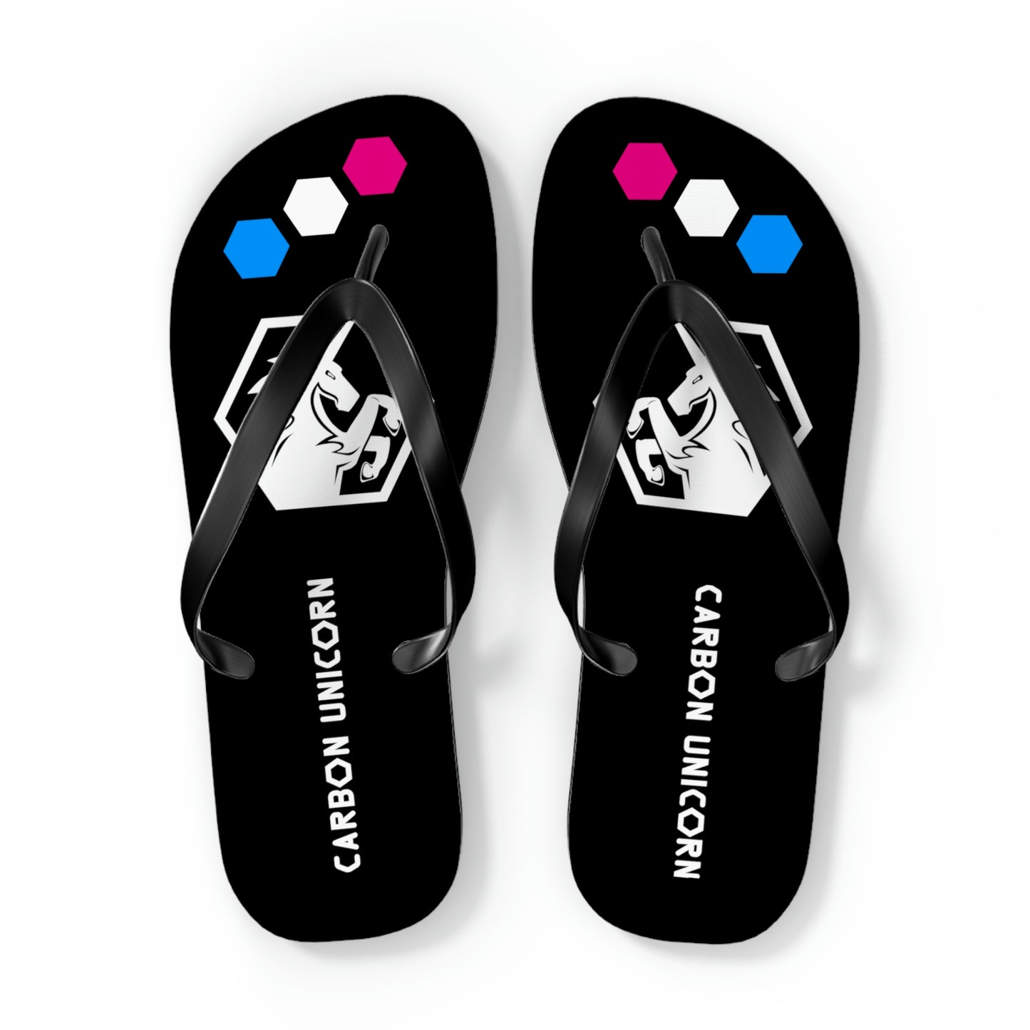 Black Flip Flops