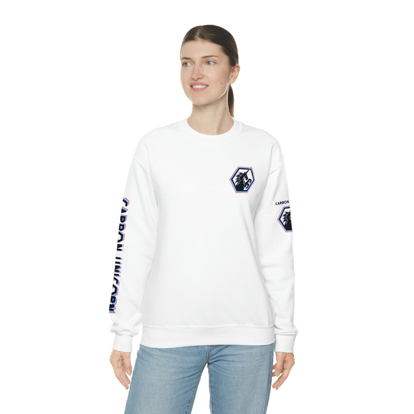 Sleeve Print Sweatshirts