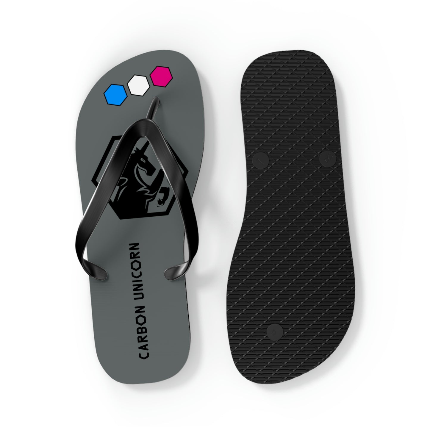 Charcoal Flip Flops