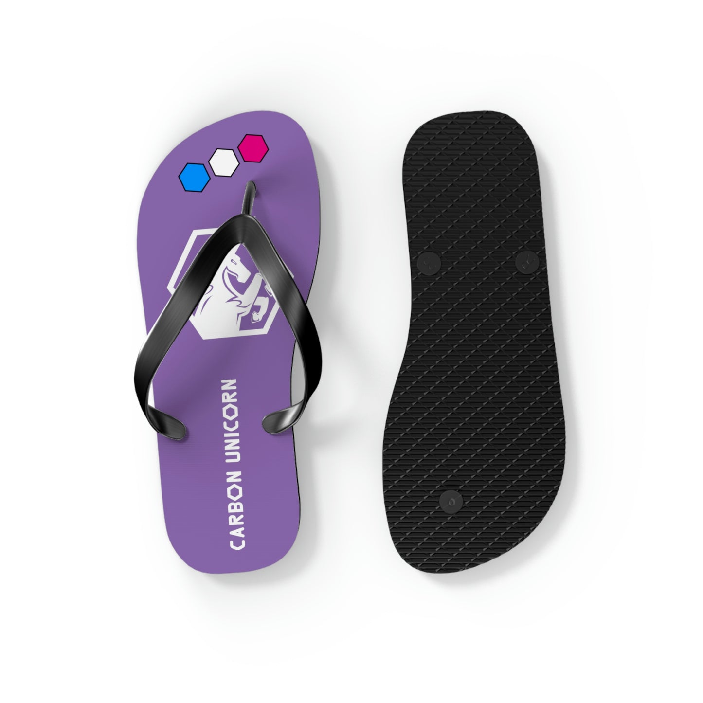 Purple Flip Flops