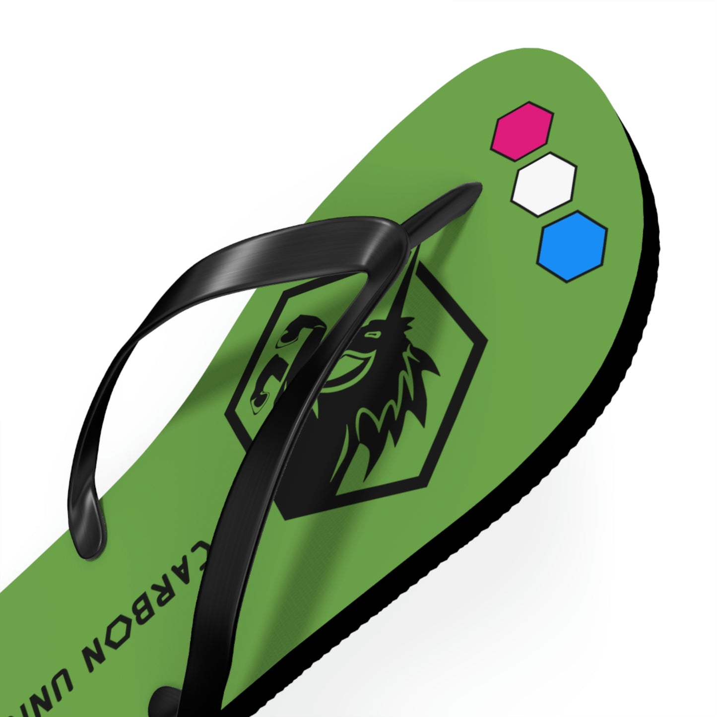Green Flip Flops
