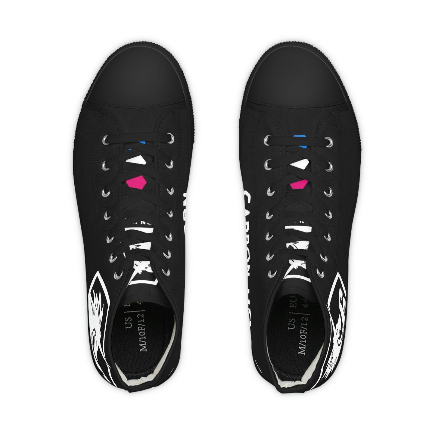 Black w/White High Top Sneakers