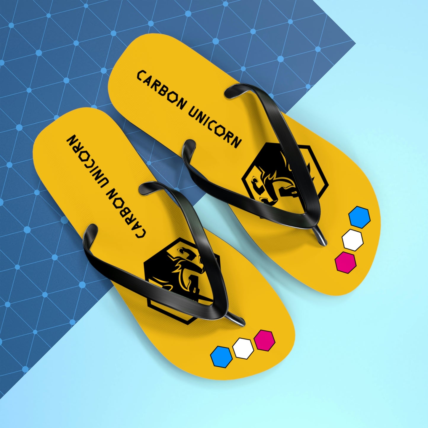 Yellow Flip Flops