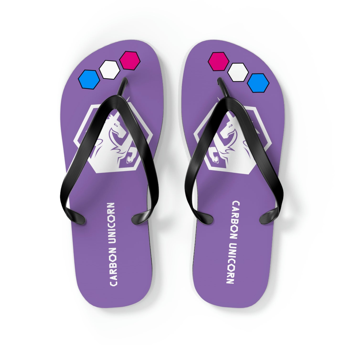 Purple Flip Flops