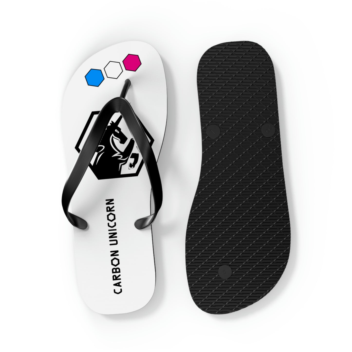 White Flip Flops