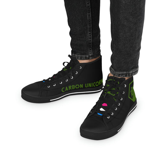 Black w/OD Green High Top Sneakers