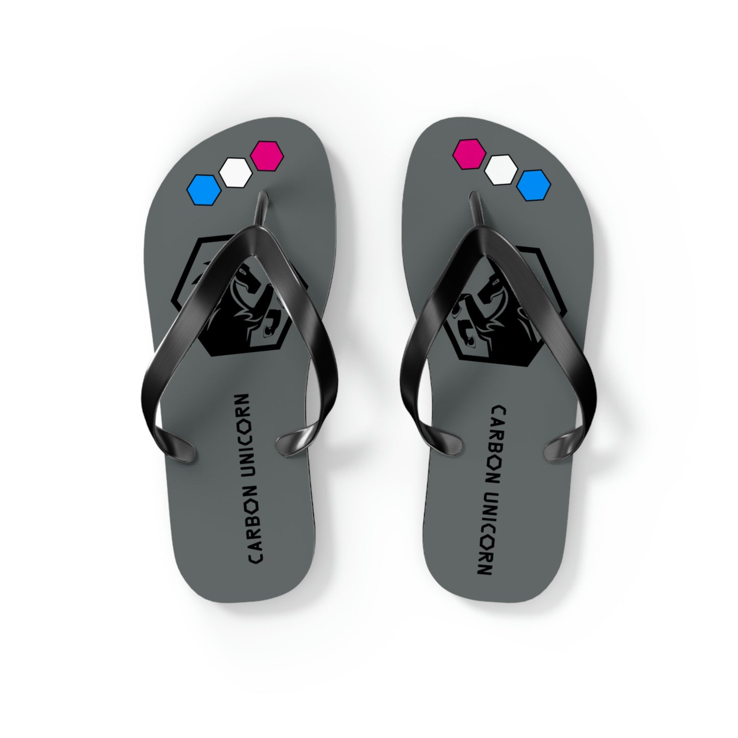 Charcoal Flip Flops