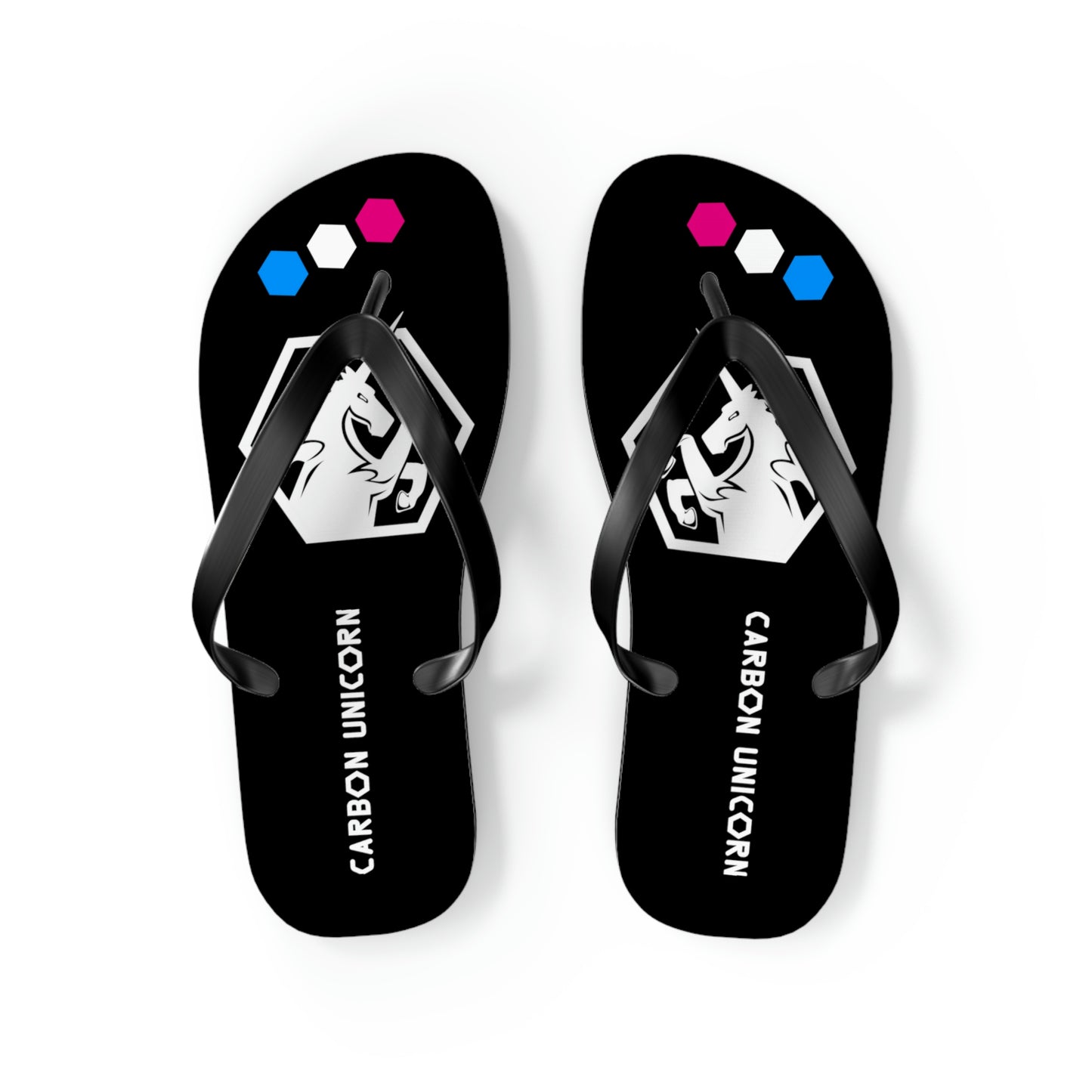 Black Flip Flops