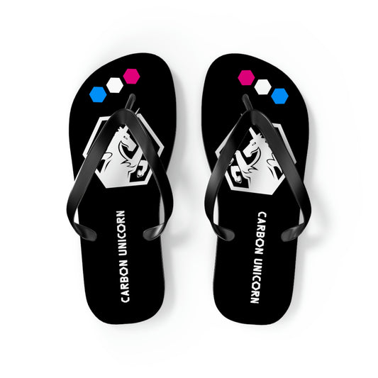 Black Flip Flops