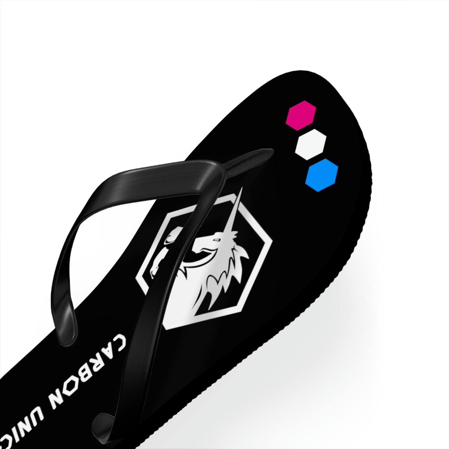 Black Flip Flops