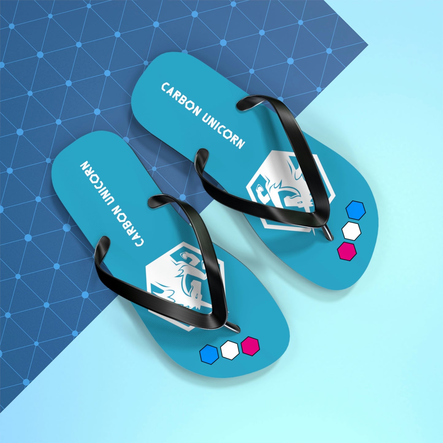 Tuquoise Flip Flops